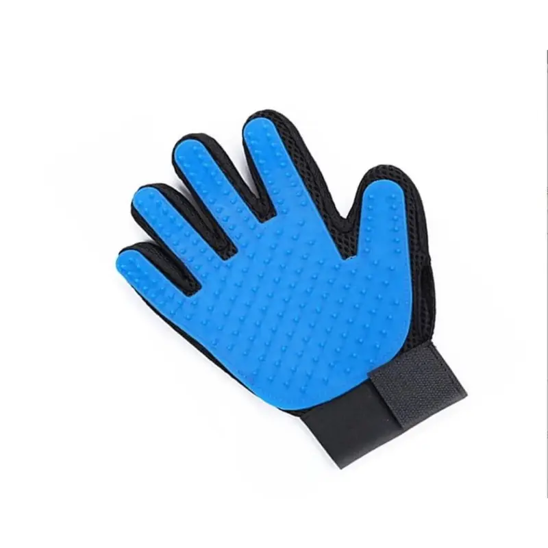 Dsport P292 Pet Grooming Glove Brush And Deshedding Aid For More Effective Grooming