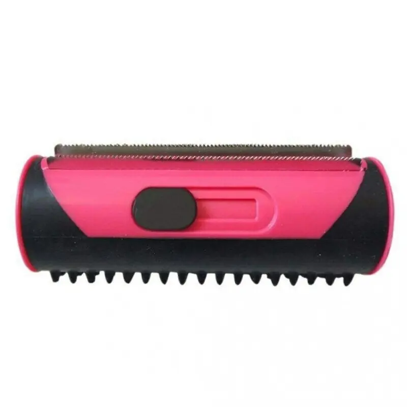 Hkhbjs Pink Pet Multifunctional Grooming Tool, Shedding Comb Gently Remove Size 14.5
