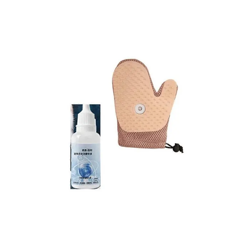 Pink (Pink) Celery Pets Grooming Mist Glove For Pets, Spray Cat Petting Gloves
