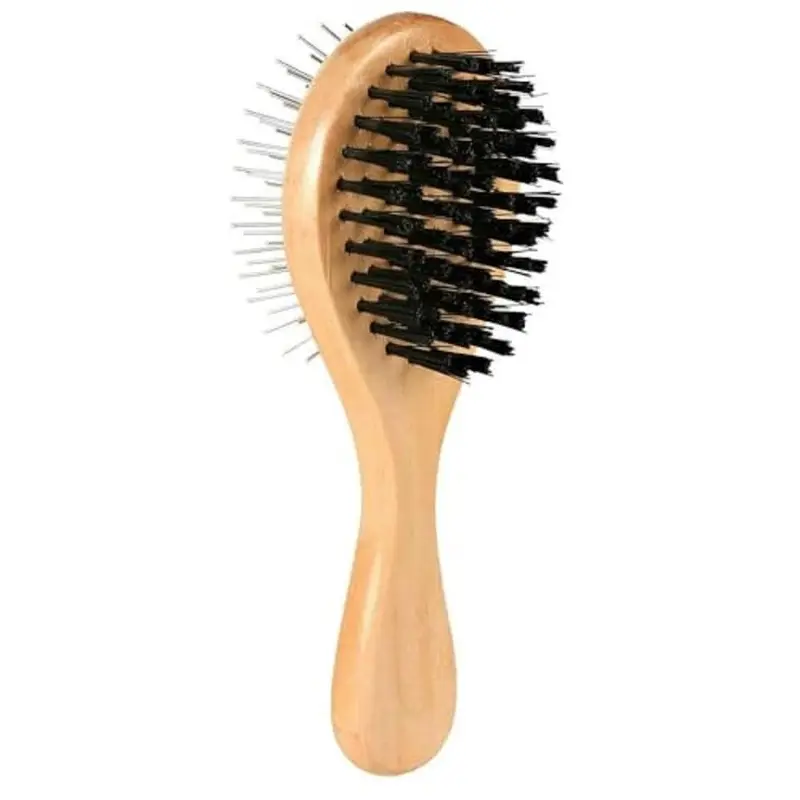 Wooden brush, double sided, 6  17 cm