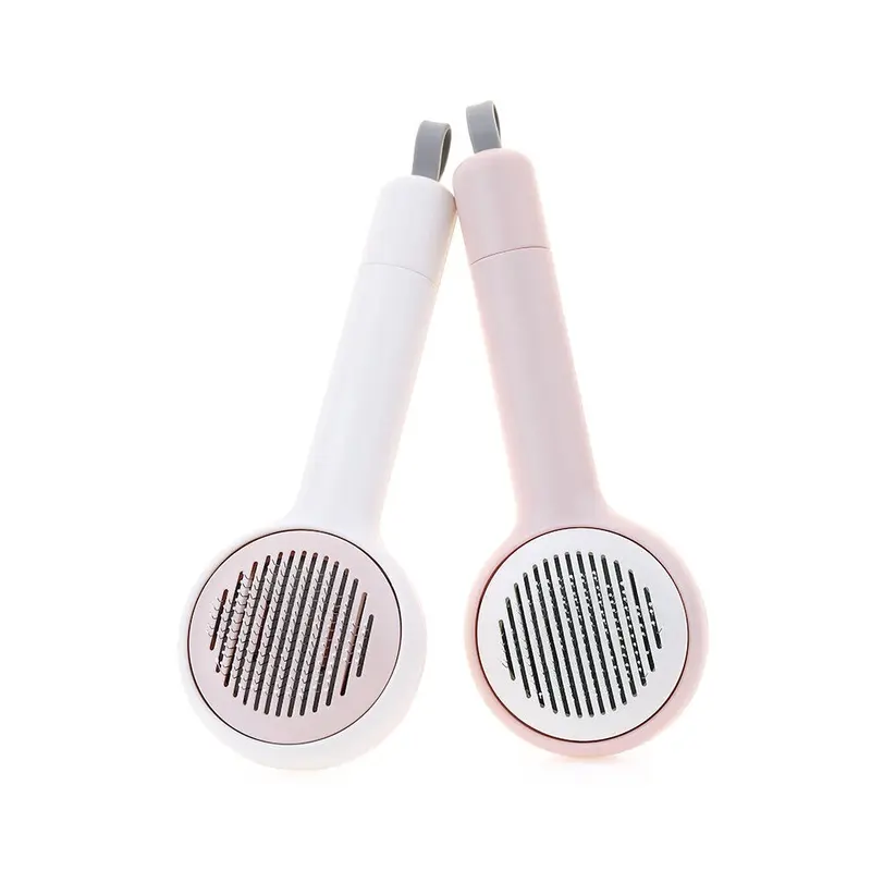 Hkhbjs White (White) Cat Comb 2-In-1 Functional Cat Removing Floating Hair