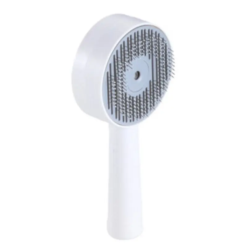Thehotsale Pet Spray Brush For Grooming, 8.3Cm W X 3Cm D X 19Cm H White