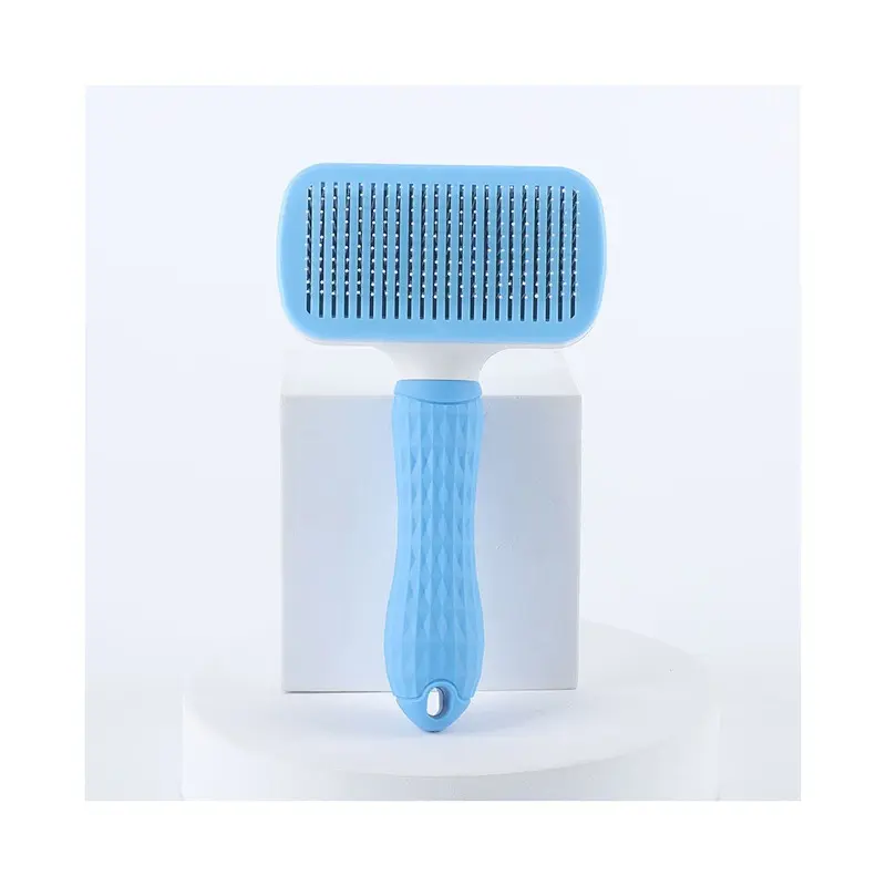 (StyleI) Comb Pet Pet One Click Hair Removal Comb Automatic Hair Removal Knot Beauty