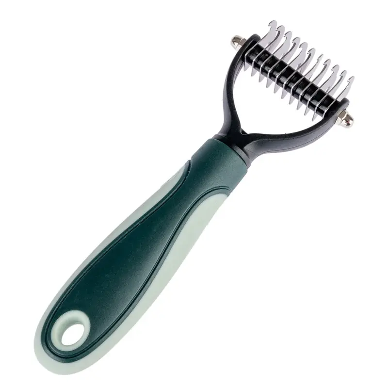 Kooa Double-Sided Dematter Comb - 17.5 X 6.7 X 2.7Cm (L X W X H)