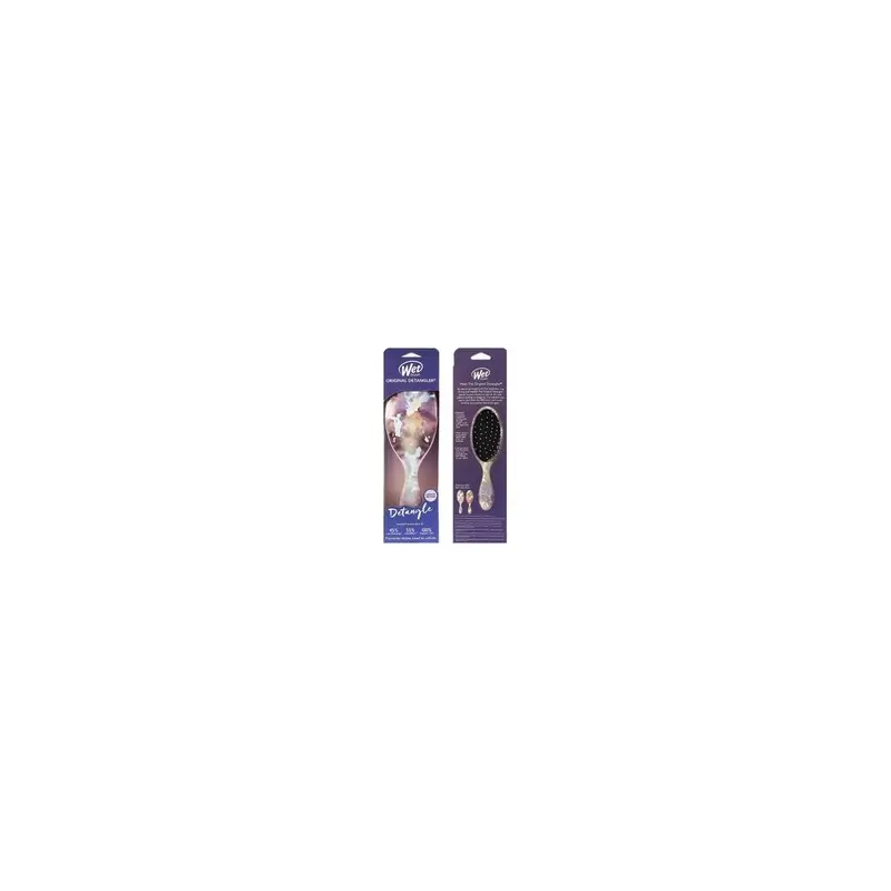 New Royal Canin Wet Brush - Original Detangler Watercolor Tie Dye Iris