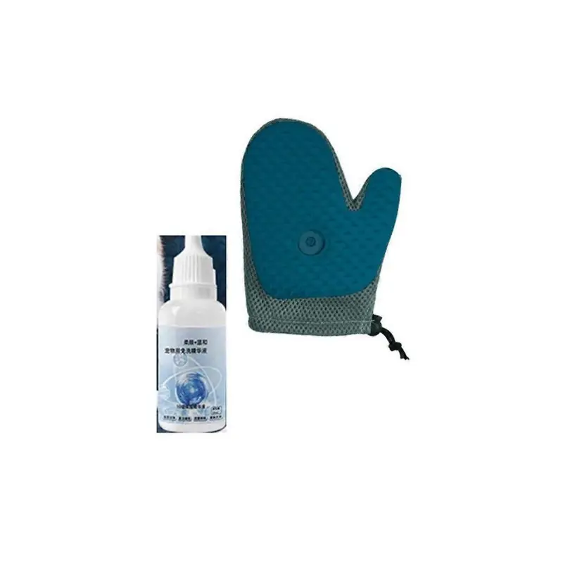 Dark/Green ( Green) Celery Pets Grooming Mist Glove For Pets, Spray Cat Petting Gloves