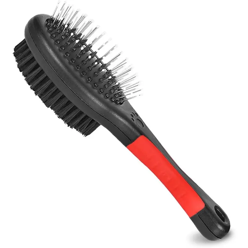 Gopatriot Memory Dog Grooming Brush Removes Shedding Long And Short Hair Size 1