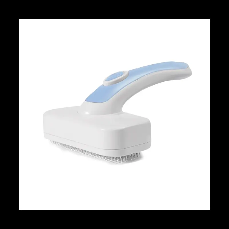 Veneka Blue Pet Self Cleaning Slicker Brush For Shedding&Grooming Brush,