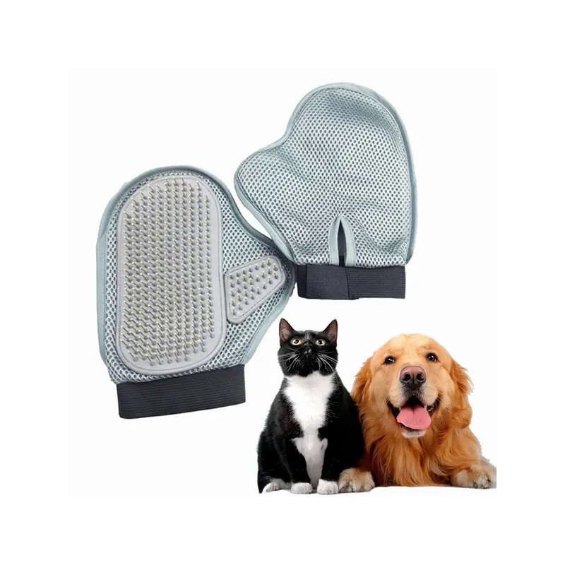 Yani HP-PG2 Pet Dog Steel Needle Massage Glove Bathing Hair Comb Anti-static Glove