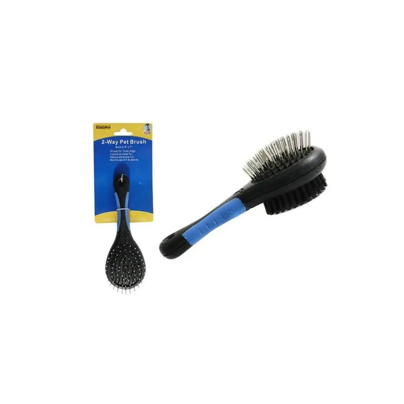 Family Maid Familymaid 19226 X 7 In. 2-Way Pet Brush, Pack Of 96 Size 2.5