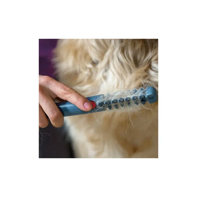 Black/Grey Grooming Electric Pet Flea Comb Dog Cat Knot Out Hair Tangles Trimmer