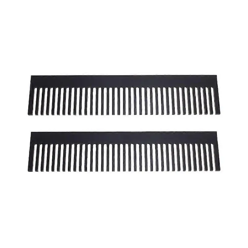 2pcs Block Fish Comb Acrylic Comb Simple Practical Overflow Box Comb For Fish