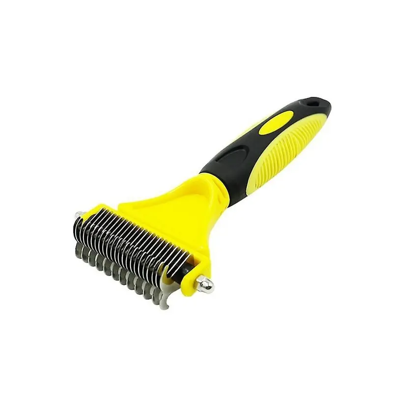 (As show, One size) Cat and dog pet grooming cleaning depilation rake comb