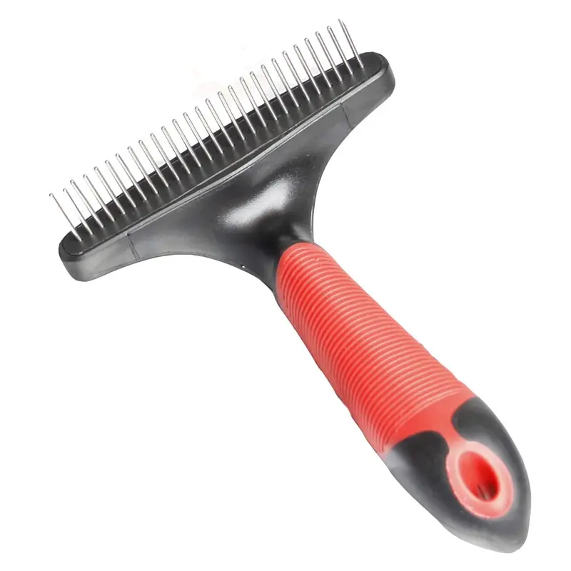 Karlie 1030235 Professional Undercoat Rake with Rotating Tines