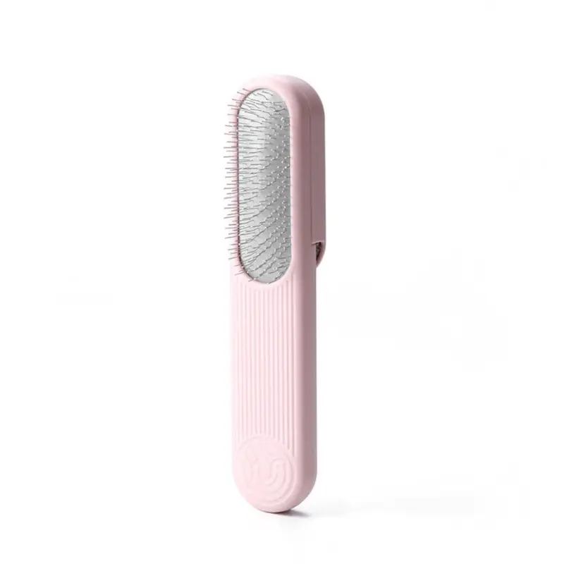 Pink Pet Comb Brush Cat Hair Cleaner Size 20