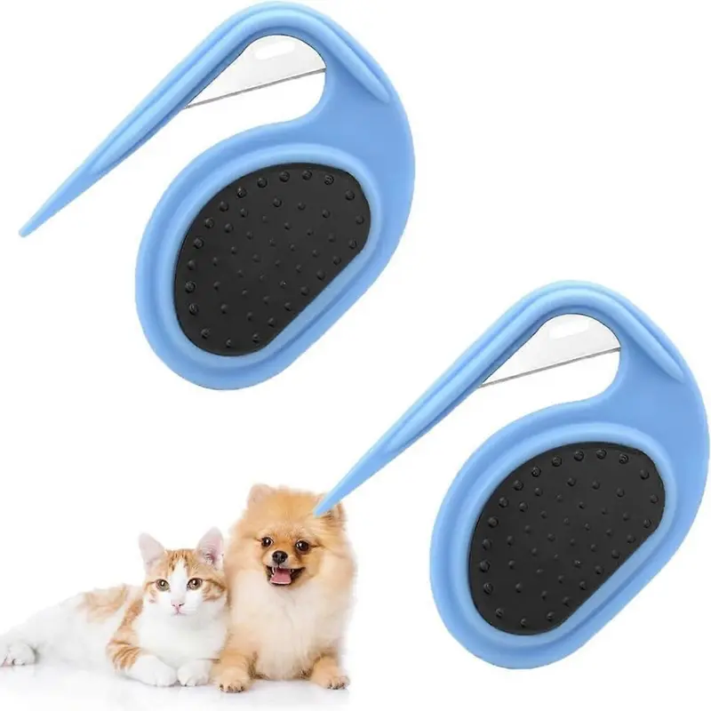 Care knife for long feathery pets - Remove the feather lumps,  pet knot comb