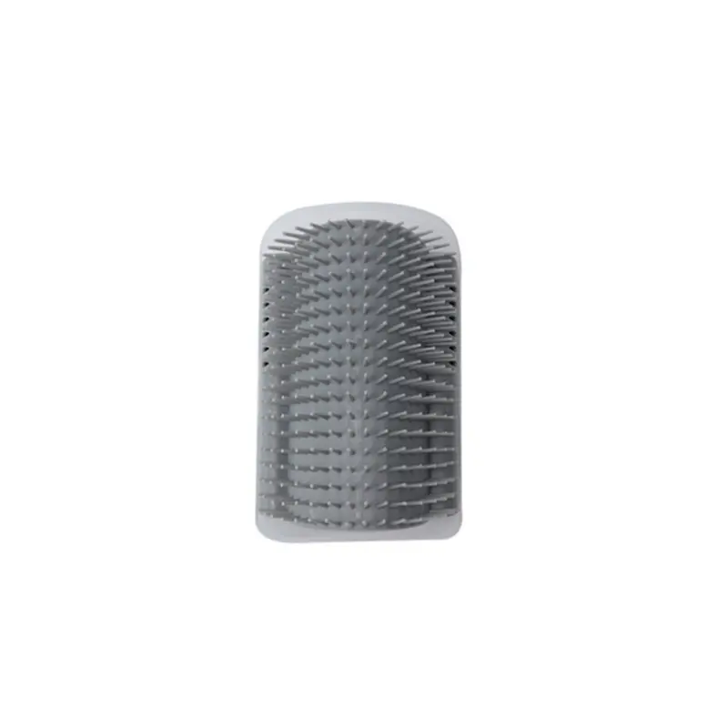 Hod Pets Grey Pet Cat Rubber Corner Massage Scratch Comb Dog Grooming Size 1