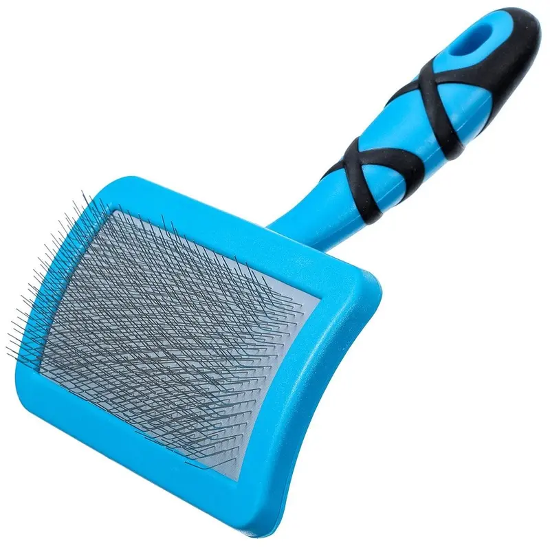 Groom Professional Curved Soft Slicker Brush Medium