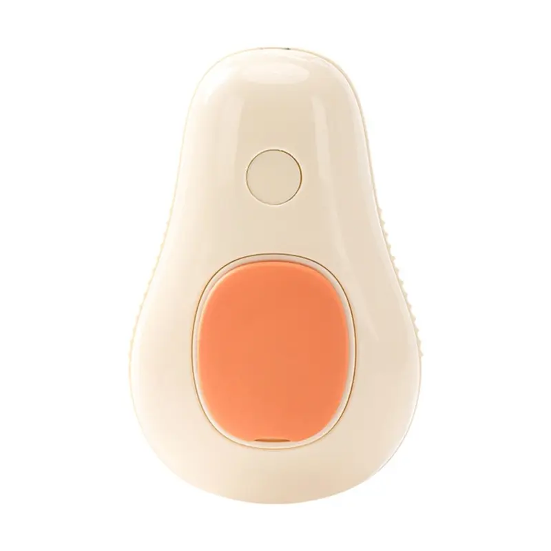 Jojomino White Cat Steam Brush Electric Hair Pet Dog Steamer Massage Grooming Milky