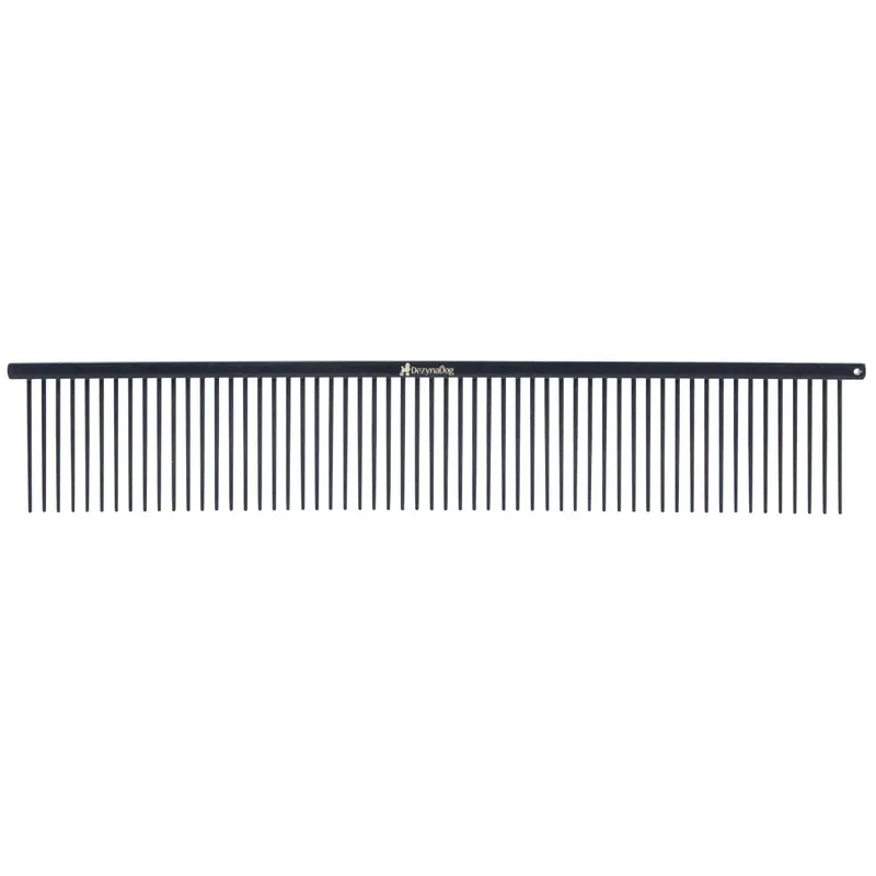 Ember Coarse Long Tooth Comb - Gun Metal