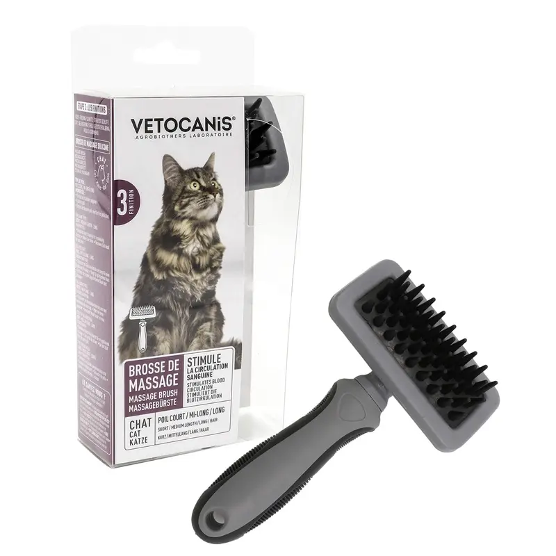 Vetocanis Grooming Silicone Massage brush for Cats, 1.2 kg