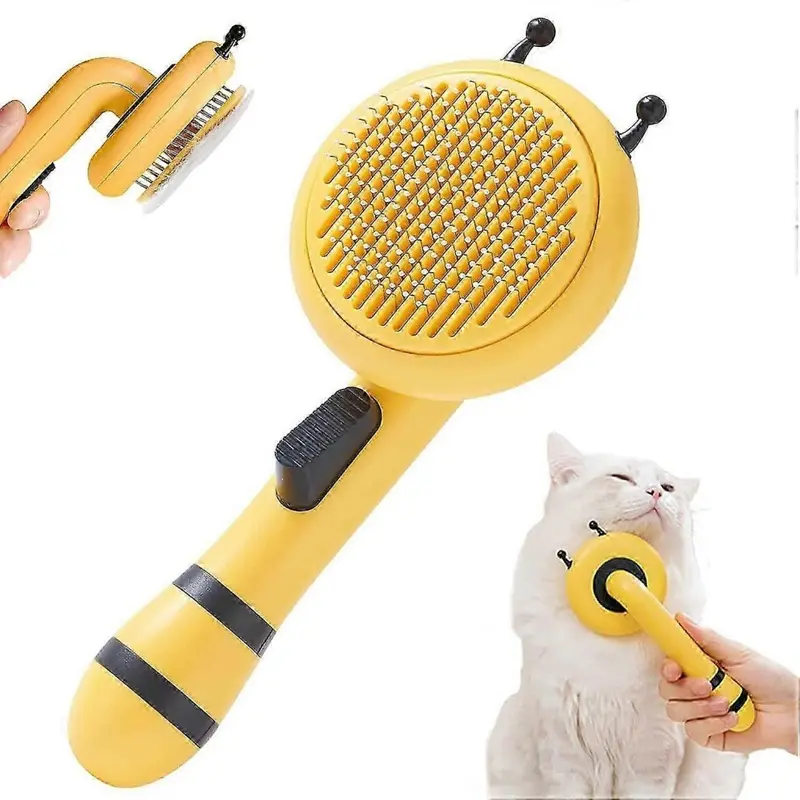 (As Show, One ) Premium Pet Brush For Long And Short Hair - Easy Pet Hair Removal Size 1.2