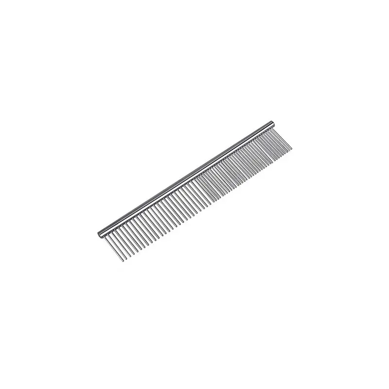 Anigood Pet Dog Cat Metal Double Row Teeth Grooming Hair Comb Brush Fur Rake Tool