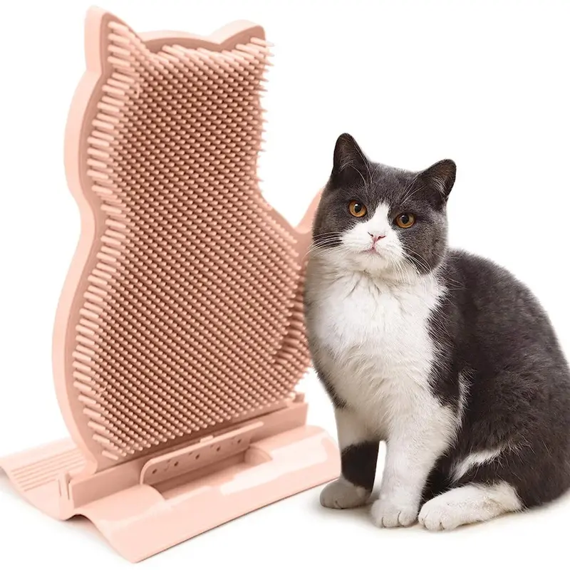Pink Cat Massage Brush (Pink)