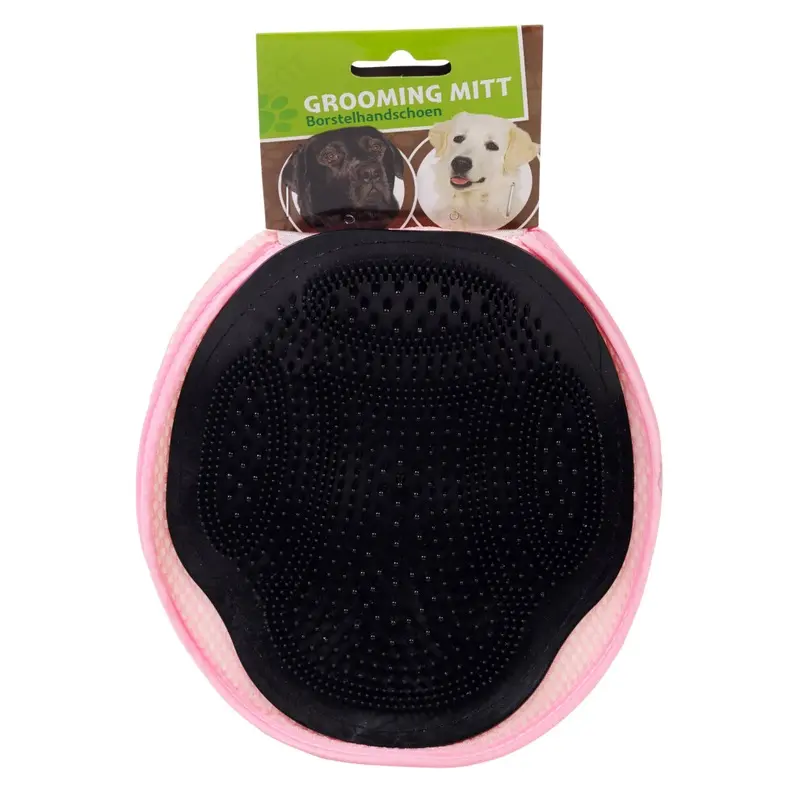 Urbn Living Pink (Pink) Cat Dog Pet Hair Brush Glove Fur Cleaning Comb