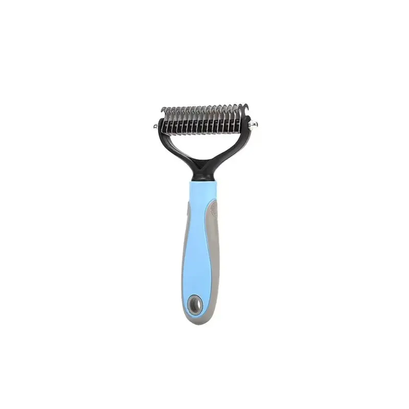 Zeebax Limited Blue (L-) Pet Deshedding Brush Dog Hair Remover +Free Gift