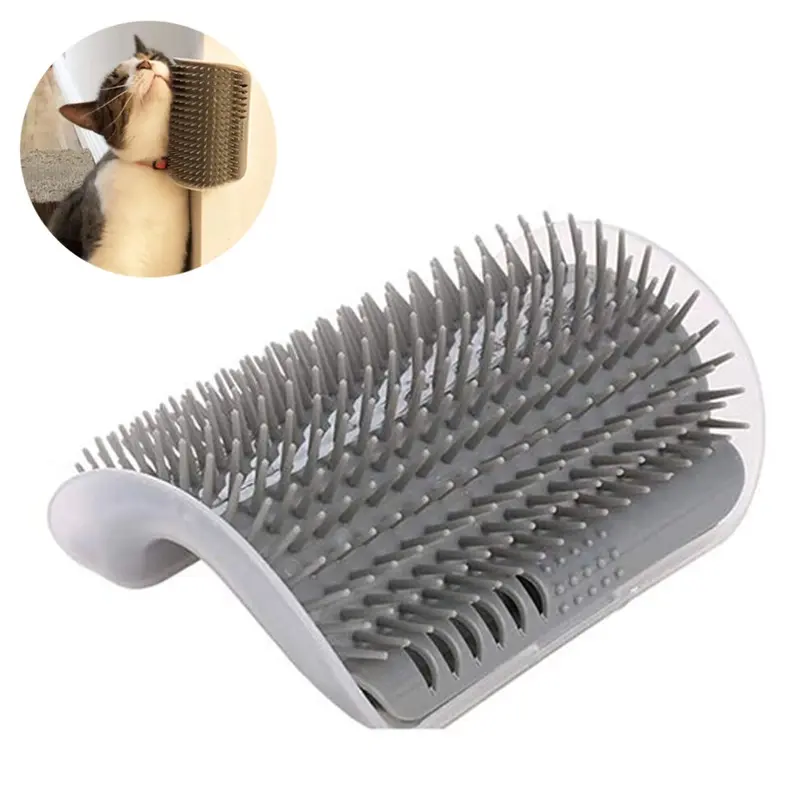 Limbo Grey Pack Cat Grooming Brush, Cat Face Grooming Brush Cat Massage Combs Size 1