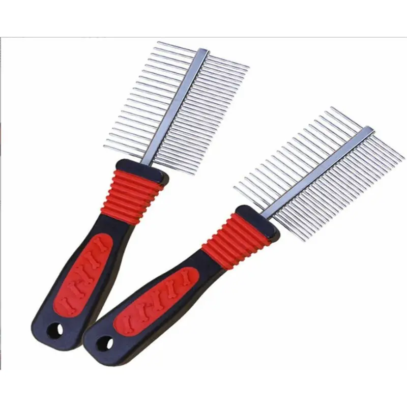 Dsport P247 3X Pet Grooming Brush Double Side Comb Dog Grooming Supplies Size 3