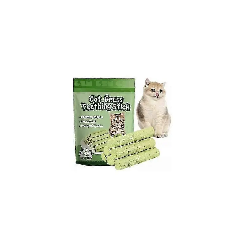 1-3X Pet Cat Grass Stick Cat Grass Stick Hair Removal Ball Mild Hair Removal Size 1