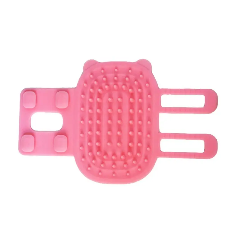 Pink (Pink) Silicone Cat Scratcher Brush - Table Legs Fit 35-55Mm
