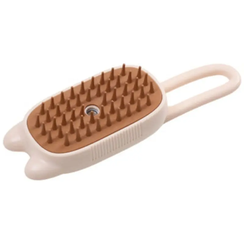 Thehotsale Khaki Compact Khaki Pet Spray Brush With 360-Degree Rotatable Handle