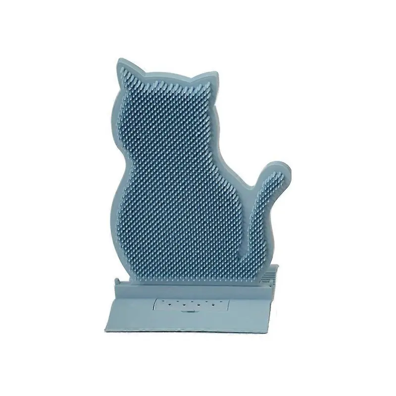 Blue Cat Corner Self Groomer With Wall Corner Massage Size 1