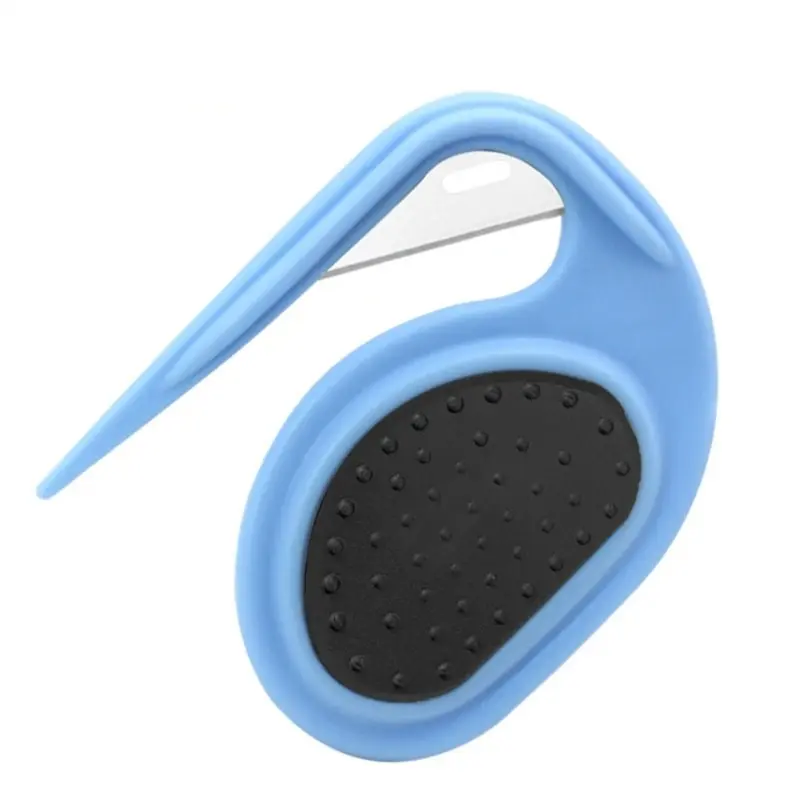Blue Dog Open Knot Rake Knife Comb Dog Hair Brush Grooming Stuff Size 1