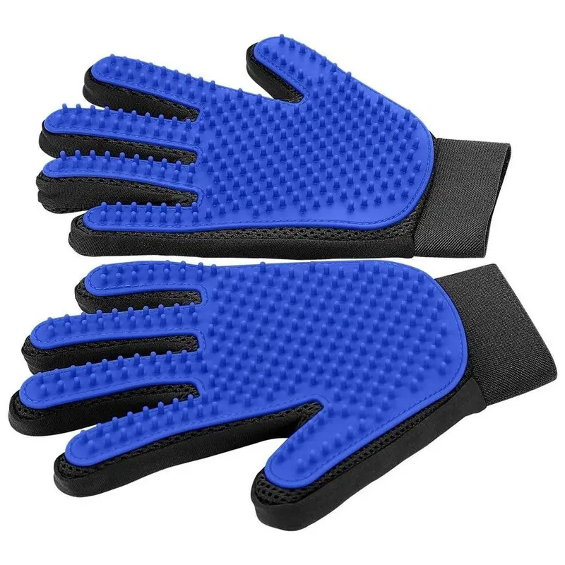 Pet Grooming Gloves Cat Brushes for Gentle Shedding