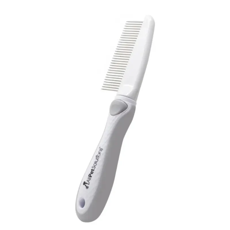 New Allpetsolutions Pet Moulting Comb - Grey