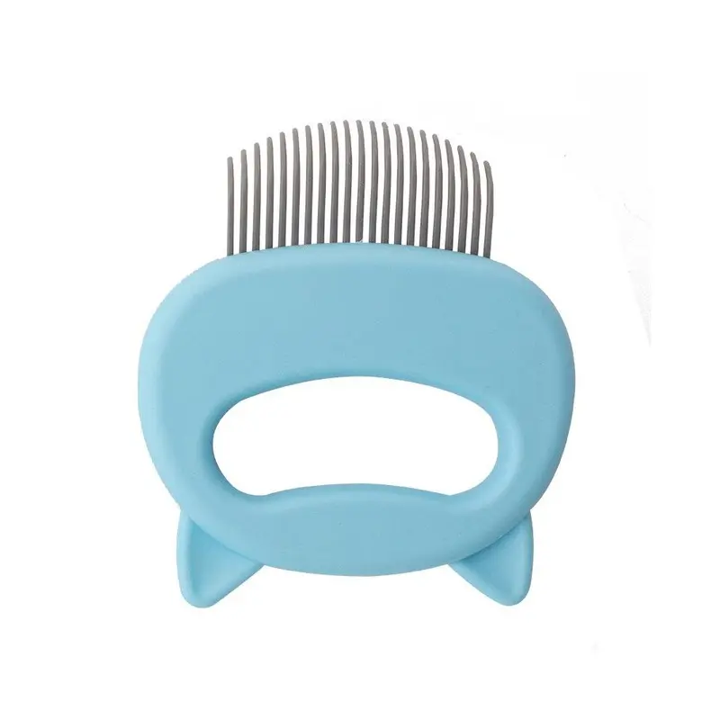 Hod Pets Blue (Blue) Pet Hair Removal Massaging Dog Or Cat Comb