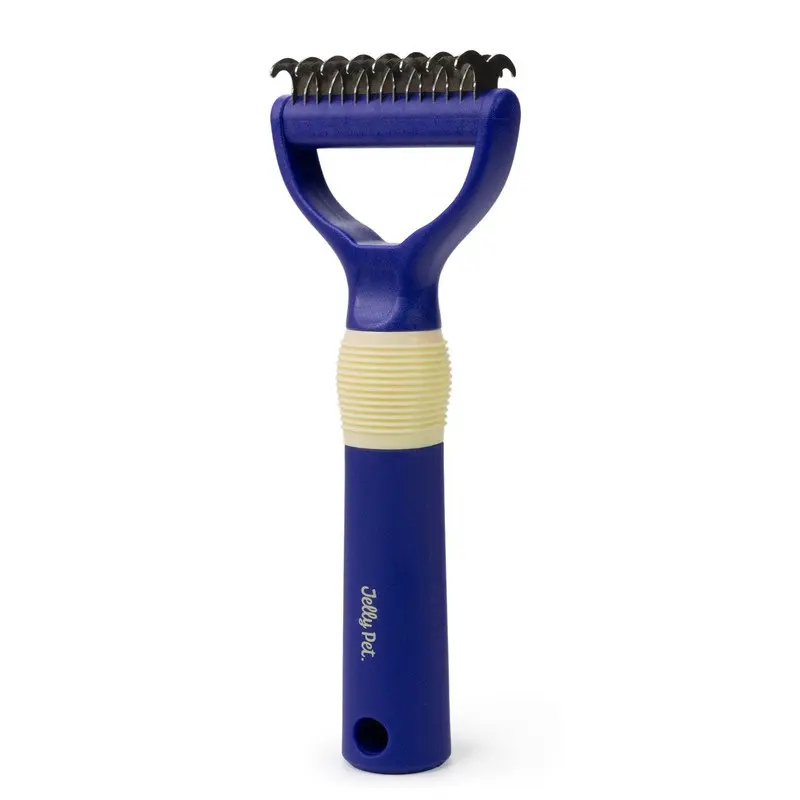 Jelly Pet Dual Deshedding Rake