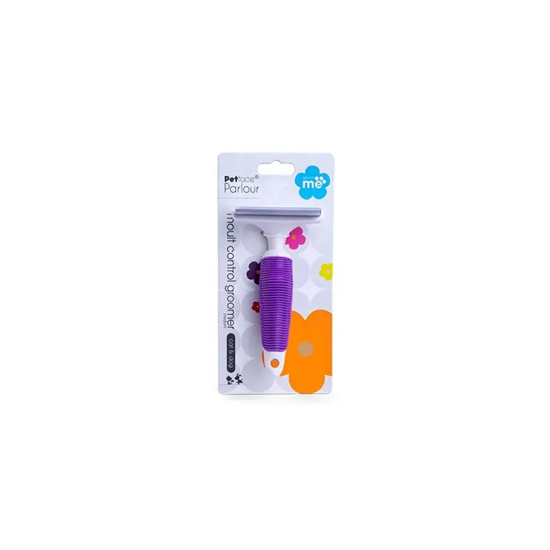 Petface Moult Control Groomer For Dogs/Cats, Medium
