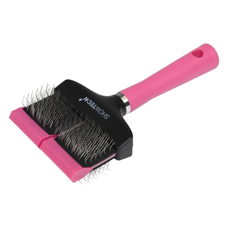 Show Tech+ Flex Groom Professional Slicker - Double, Soft