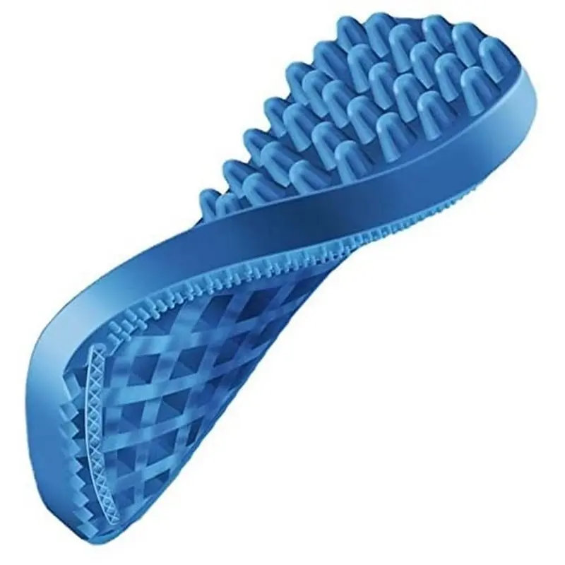 Pet + Me Multi-functional Grooming Brush for Short Hair Cat, Blue