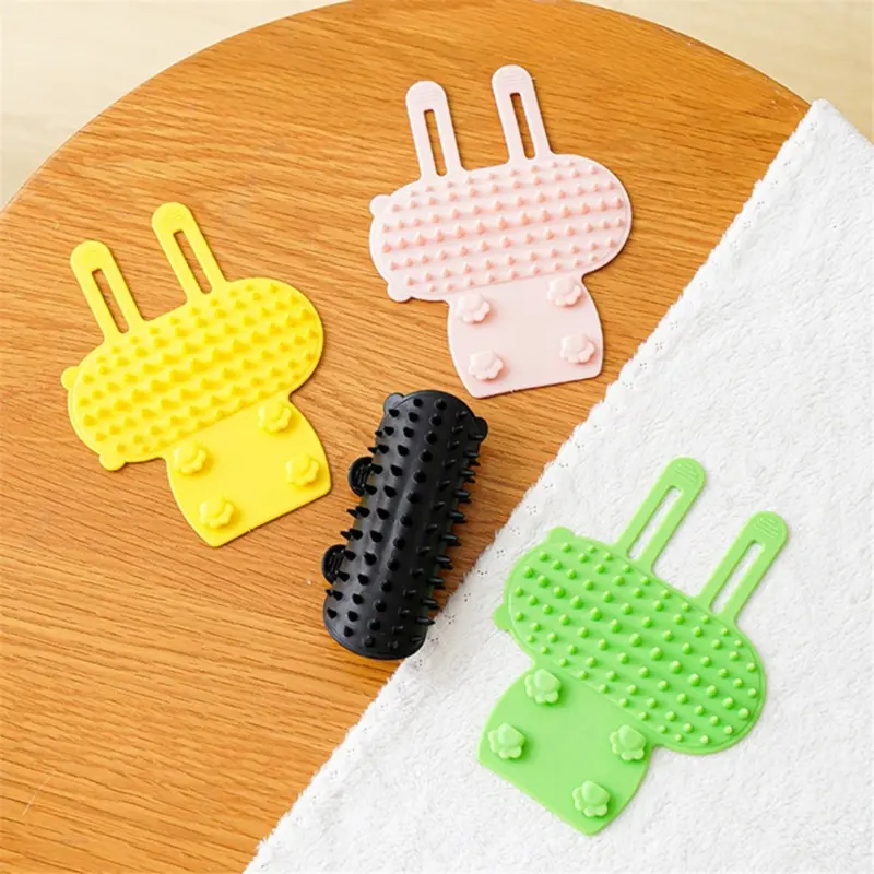 8Pcs Cat Self Groomer Brush Cat Table Leg Silicone Self Massage Comb Size 8