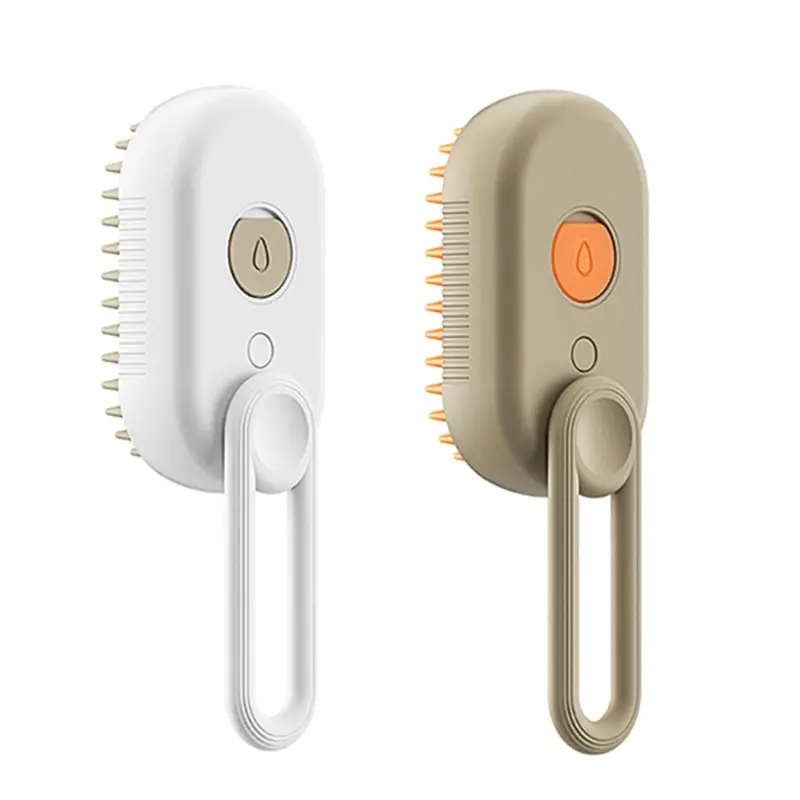 Steam Brush Steam Cats Comb Water Steam Electric Sprays Hair Brushes Size 1