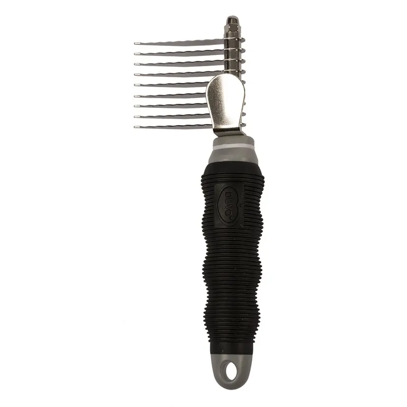Duvoplus Noir Anti-Knot Dog Comb 20+19 Pins Size 3