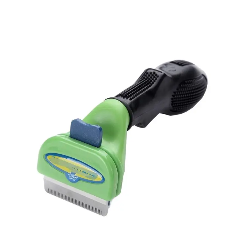 Hod Pets Green (-Long Hair, S) The Fur Eliminator Deshedding Dog Brush Size 1