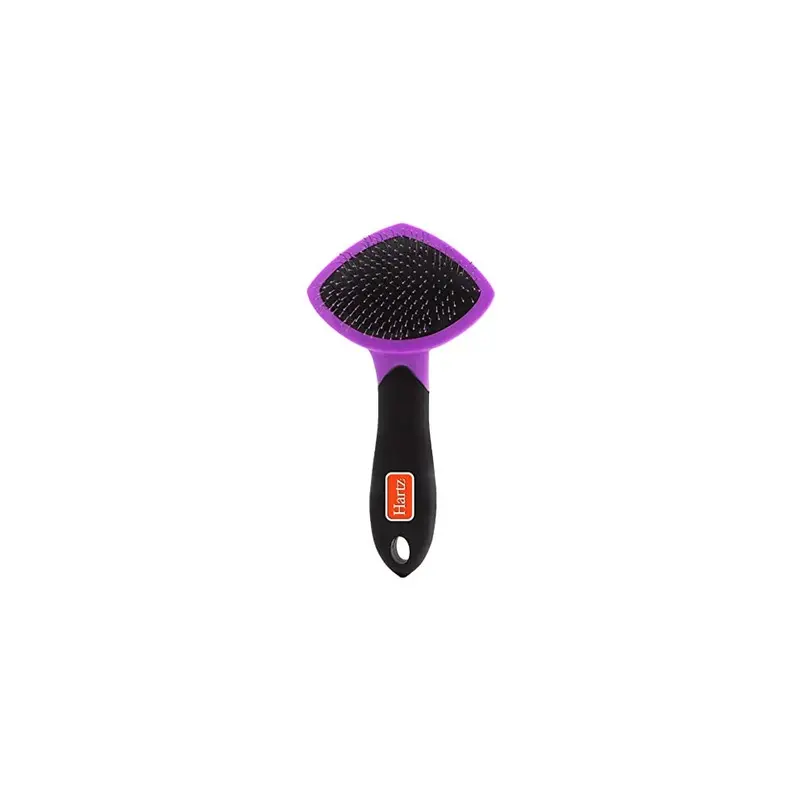 Hartz Black Groomers Best Slicker Brush For Cats And Dogs, /Violet, 1 Count Small