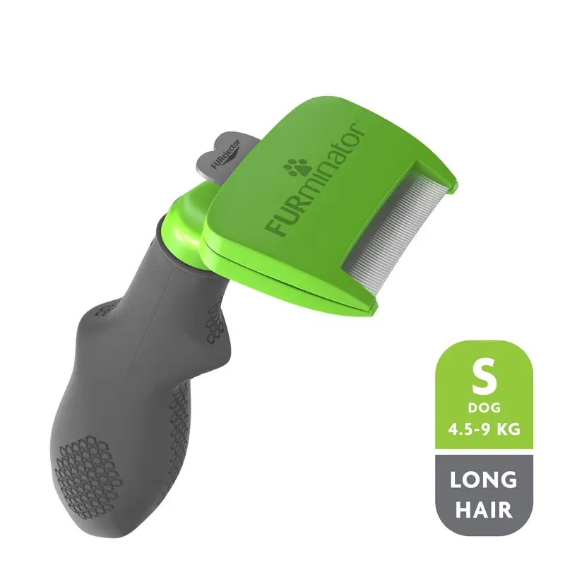 Furminator De-Shedder Grooming Tool For Long Haired Small Dogs